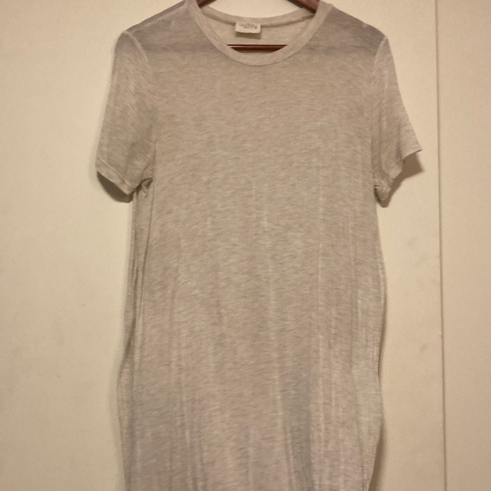 High slit long shirt